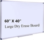 60" x 40" Magnetic Dry Erase Whiteboard by DexBoard