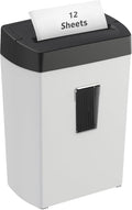 Bonsaii 12-Sheet Cross-Cut Paper Shredder, P-4 Security, Credit Card & Document by bonsaii
