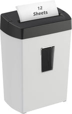 Bonsaii 12-Sheet Cross-Cut Paper Shredder, P-4 Security, Credit Card & Document by bonsaii