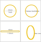 Rubber Bands Size#10 Elastic Rubber Band Multicolor 750pcs small Rubber Bands - Image 2