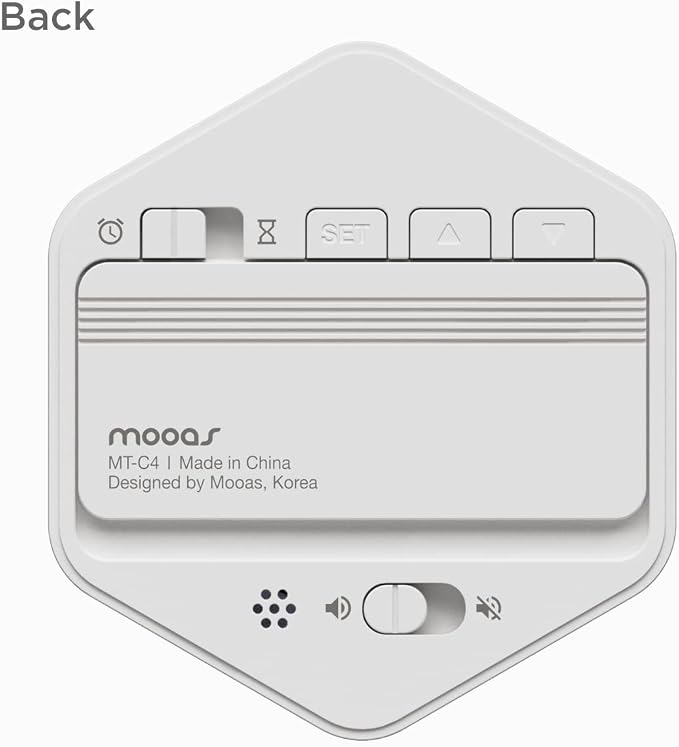 mooas Multi-Hexagon Clock Cube Timer, Digital Clock Time Timer, Pomodoro Timers - Image 8