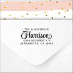 PrettySweetParty Self Inking Return Address Stamp by PrettySweetParty