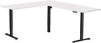 VIVO Electric Corner 84 x 63 inch L-Shaped Standing Desk, Memory Height - Image 9