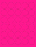 8-1/2 x 11" Neon Color High Light Fluorescent Labels by NextDayLabels