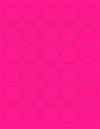 8-1/2 x 11" Neon Color High Light Fluorescent Labels by NextDayLabels