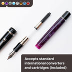 Conklin Duragraph Fountain Pen Purple Nights - Image 5
