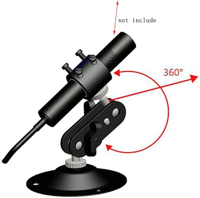 Laser Positioning Bracket Laser Module Fixing Bracket 360-degree Adjustable - Image 4