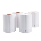 L LIKED 880 PCS 4"x 6" Direct Thermal Labels White Perforated Shipping Label by LLIKED