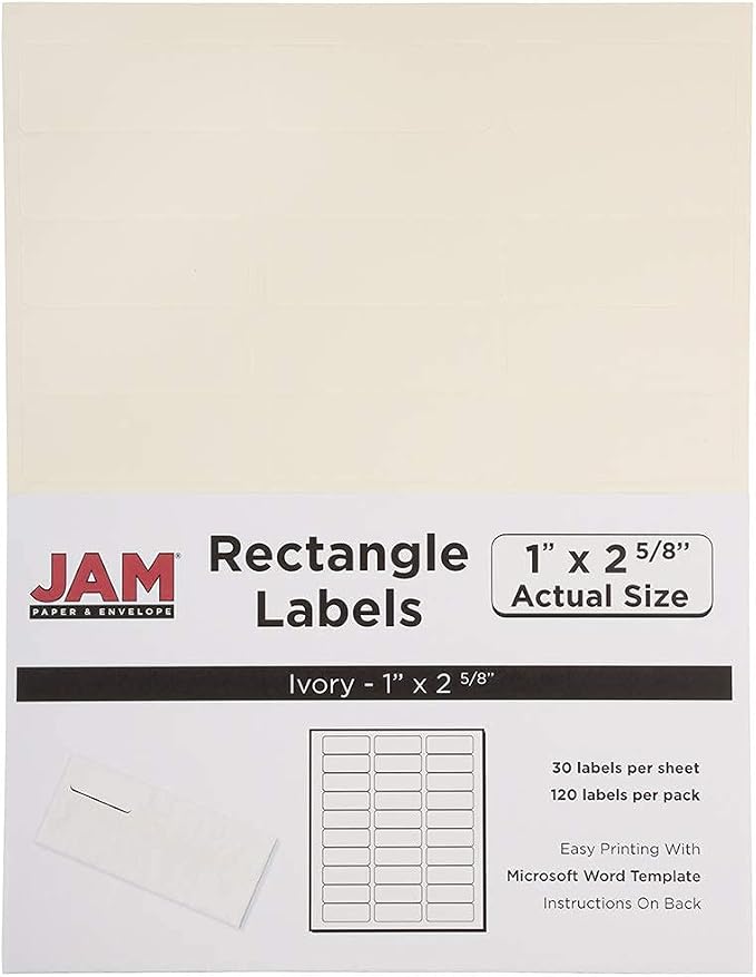 JAM PAPER Return Address Labels - Image 7