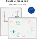 DEVELOP Large Magnetic Dry Erase White Board 60 x 36 Inches, Wall-Mounted 5' x - Image 5