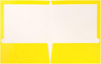 JAM PAPER Laminated Two Pocket Glossy School Folders - Image 4