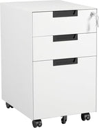 Letaya 3 Drawer Mobile File Cabinet by LetayaMetalCabinets