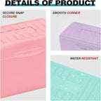 H4D Index Card Holder 3x5, Index Card Box Organizer Case, 3x5 Flash Note Card - Image 5