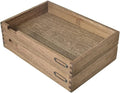 KIRIGEN Wooden Stackable Office Letter Organizer Desk Tray Pack of 2 by KIRIGEN