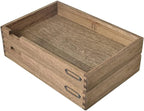 KIRIGEN Wooden Stackable Office Letter Organizer Desk Tray Pack of 2 by KIRIGEN