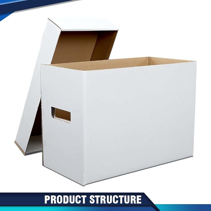 PIT66 5 Pcs Comic Book Storage Boxes, Holds 150-175 Comics Each, Collapsible - Image 5