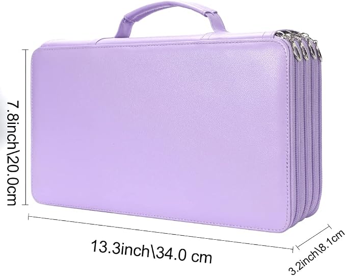 Vomgomfom Deluxe PU Leather Pencil Case - Image 2