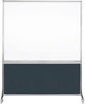 DivideWrite Mobile Whiteboard | Double Sided Dry Erase Board | Portable Office by VERSARE