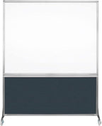 DivideWrite Mobile Whiteboard | Double Sided Dry Erase Board | Portable Office by VERSARE