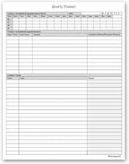 Hourly Planner Notepad. 60 Page Planning Pad w/Appointment Time Block, Task Log - Image 4