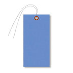 SmartSign 6.25 x 3.125 inch “Blue” Blank Tyvek Shipping Tags - Image 5
