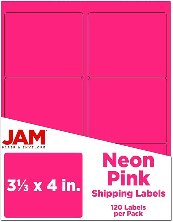 JAM PAPER Shipping Address Labels by JAMPaper