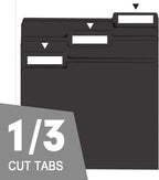 File Folder, RAZCC 100 Pack 1/3 Cut Tab File Folders Letter Size, Folders - Image 3