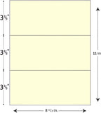 Limited Papers 8.5x11 Perforated Paper, 20/50 Pound, 75 GSM, Variety of - Image 2