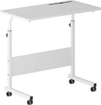 DlandHome Rolling Desk Adjustable Standing Desk, Mobile Side Table 31.4 Inches - Image 7