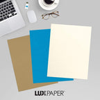 LUXPaper 8.5" x 11" Cardstock | Letter Size | Champagne Metallic | 105lb. Cover - Image 9
