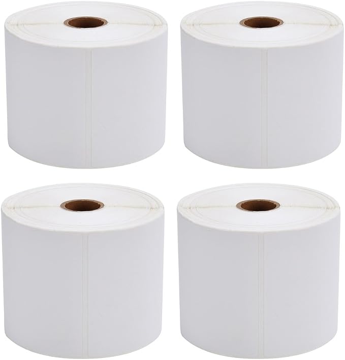 MFLABEL 4x6 Direct Thermal Shipping Labels by MFLABEL