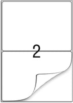 Round Corner Half Sheet Self Adhesive Shipping Labels - Image 3
