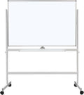 Large Rolling Whiteboard on Wheels, Portable Standing Dry Erase Board Easel by BEST+BOARD