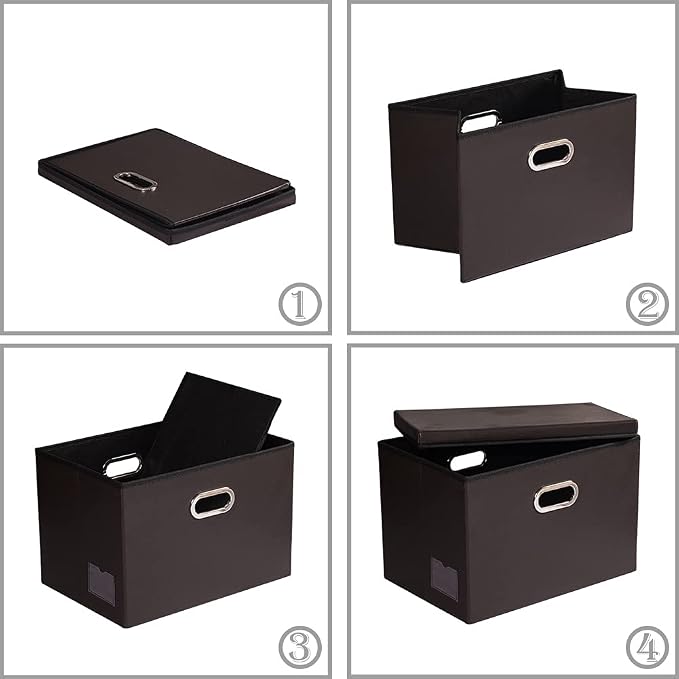 PRANDOM Collapsible Storage Bins - Image 5