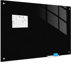 Magnetic Glass Writeboard 48"x36" Premium Tempered Dry Erase Boards Wall - Image 7