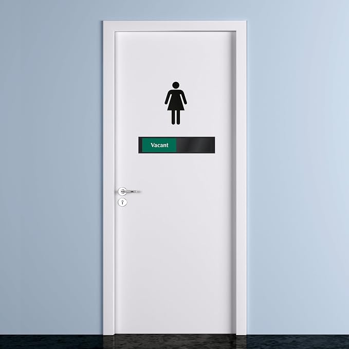 SmartSign Privacy Sign Please Knock And Enter/In Session Door Slider Sign - Image 6