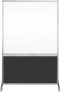 DivideWrite Mobile Whiteboard | Double Sided Dry Erase Board | Portable Office by VERSARE
