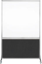 DivideWrite Mobile Whiteboard | Double Sided Dry Erase Board | Portable Office by VERSARE