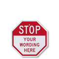 SmartSign Custom STOP Sign 12" x 12" 3M Engineer Grade Reflective Aluminum by SmartSign