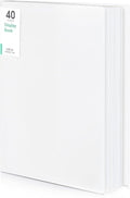 Phyxin 40-Pocket Portfolio Binder Organizer, Binder Sheet Protectors 8.5" x 11" by Phyxin