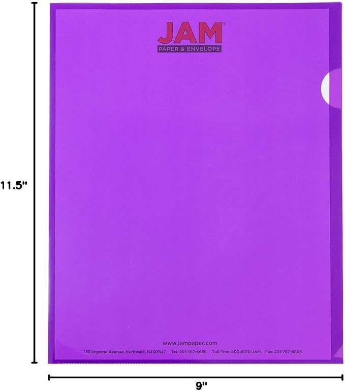JAM PAPER Plastic Sleeves - Image 4