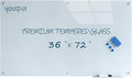 Magnetic Glass White Board 72"X36" Premium Tempered Dry Erase Boards Wall by YoupuStationery