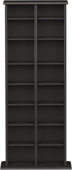 Prepac 2 Column Tall Cabinet Media, Double Multimedia Storage Tower - Image 8