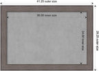 Amanti Art Grey Framed Magnetic Board 29x41 Large Vision Board - Image 4