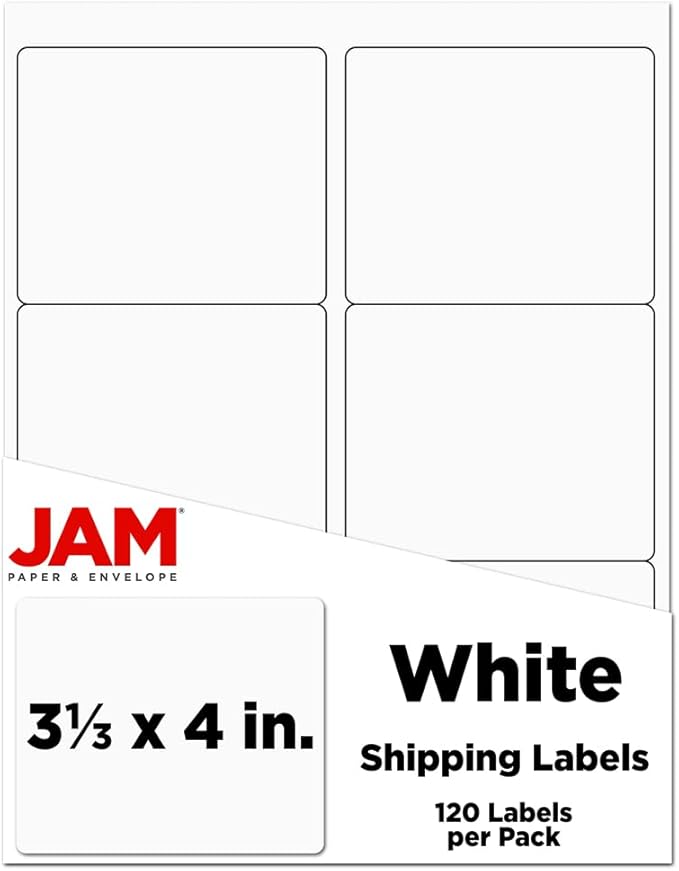 JAM PAPER Shipping Address Labels by JAMPaper