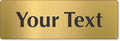 SmartSign Custom Brass Sign by SmartSign
