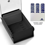 Acrimet 3 x 5 Card File Holder Organizer Box Metal Base Heavy Duty - Image 4