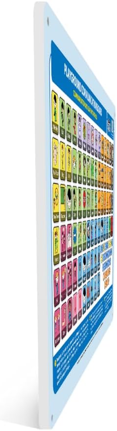 Outdoor Rated Plastic School Playground Communication Board - Image 3