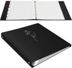 Uquelic 50-Pocket Binder with Plastic Sleeves - Image 8