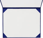 GraduationMall 8.5"x11" Smooth Padded Diploma Cover Certificate Holder Royal - Image 4